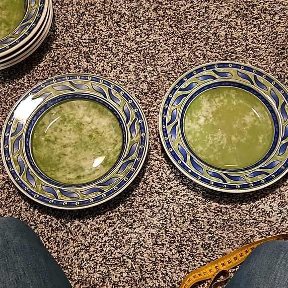 Verseilles Quadrifoglio for Pier 1 Salad/Pasta Bowls set of 2 - Picture 1 of 6